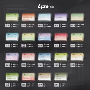 Lyze 萊茲煙彈 通用東京魔盒｜口感超越 煙霧量大(買五送一隻主機)-A